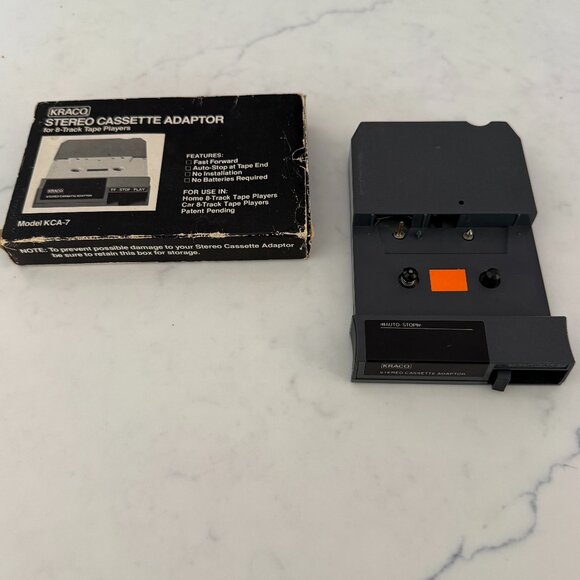 KRACO Model KCA-7 Stereo Cassette Adapter - Picture 1 of 7